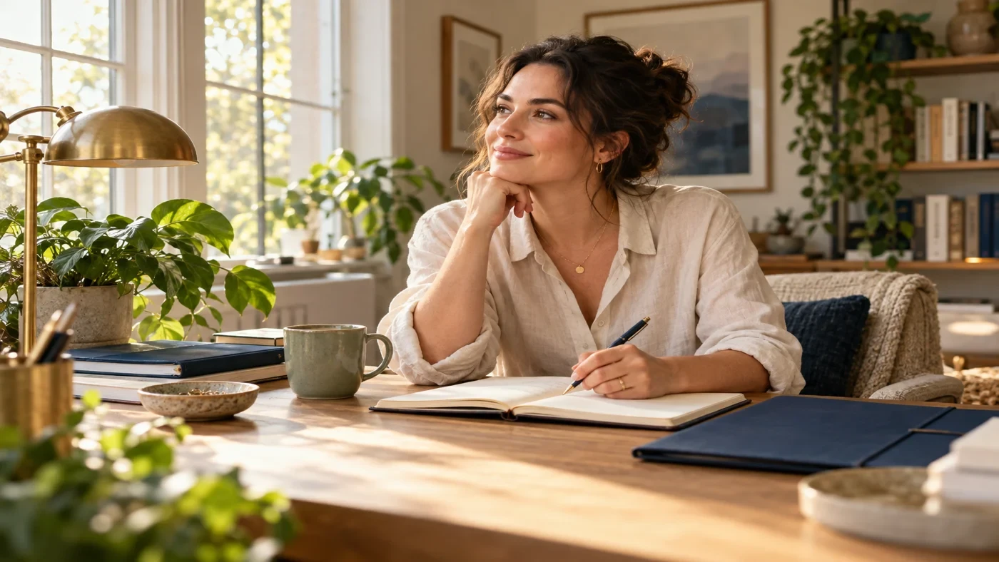 Job Search & Interview Planner editorial lifestyle photograph
