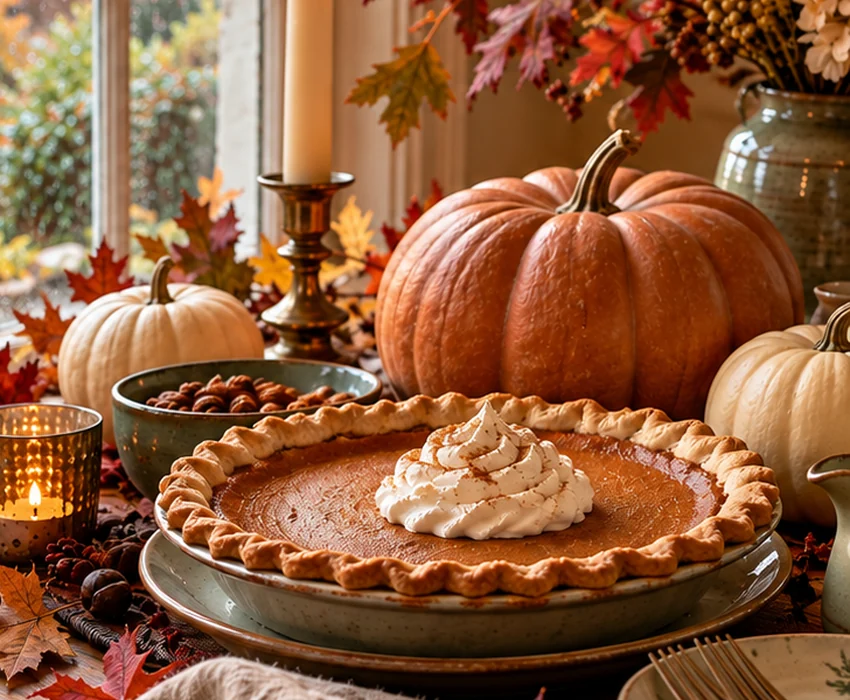 Editorial lifestyle photo for the Thanksgiving Planner