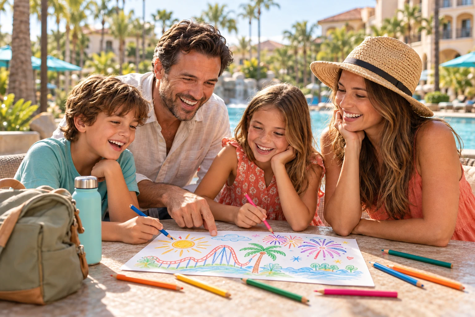 Orlando Park Holiday Planner — International editorial lifestyle photograph