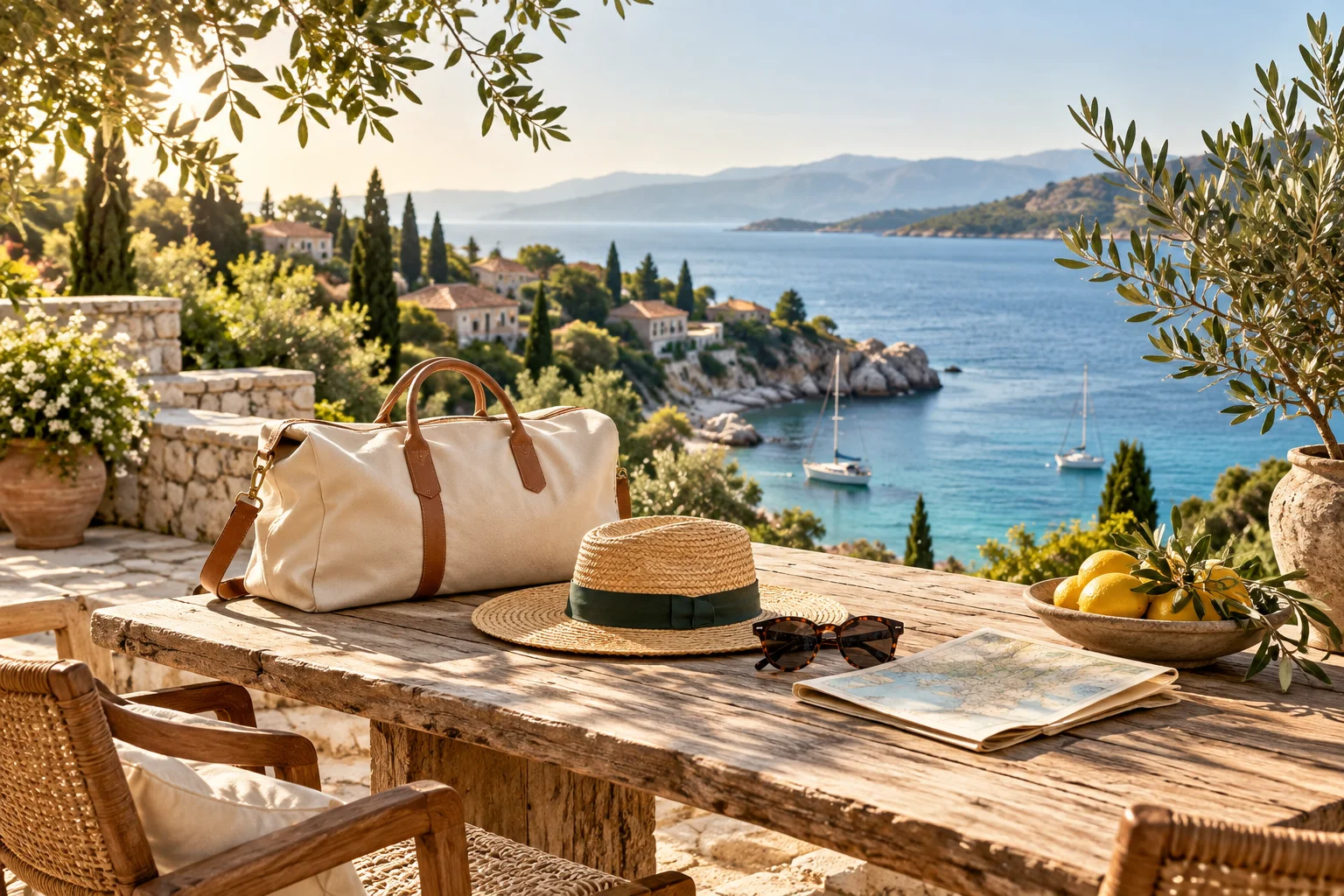 Vacation & Travel Planner editorial lifestyle photograph